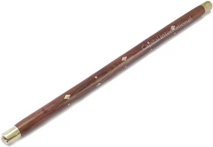 Sanvi Creation Mart Brass Work Safety Stick from Dogs,Swag Stick Walking Stick
