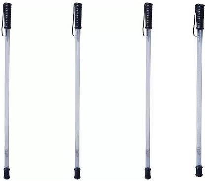 RanaCreation fiber stick for police men and women(pack of 4) Walking Stick
