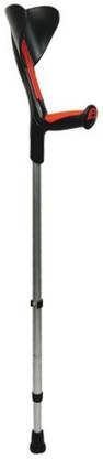 Rehab pro RP ELBOW CRUTCHES 939 PREMIUM-RED Walking Stick