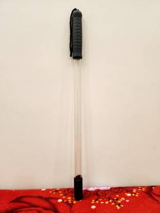 Sanvi Creation Mart Polycarbonate Security Stick Pack of 1 High Impact resistance, Durable 24 Inches Walking Stick