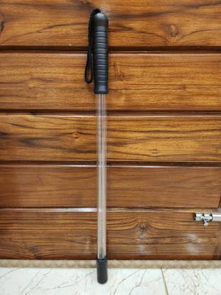 Sanvi Creation Mart Polycarbonate Security Stick (Pack of 1) High Impact resistance, Light weight Walking Stick