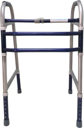 Complete Care Folding Walker with adjustable height, easily foldable, lightweight Walking Stick