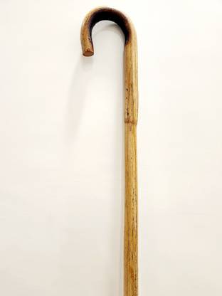 RanaCreation Wooden walking stick bainth for men and wome Walking Stick