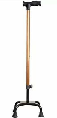 Tanish 4 Leg Walking Stick Light Weight Cane Height Adjustable Walking Stick