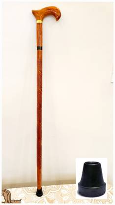 Sanvi Creation Mart Wooden waking stick for men and women fancy and adjustable Walking Stick