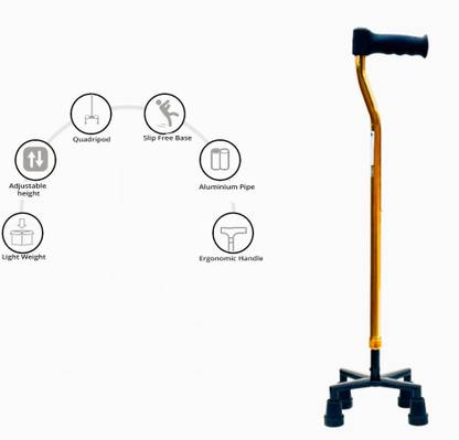Komfort Quadripod Walking Stick