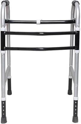 kgn surgical Portable Light Weight Foldable WS Walker for Adult Patients & Old Age People _43 Walking Stick