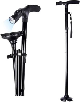 NIJEK STORE LED Light Folding Walking Stick For Old Gentleman Walking Stick
