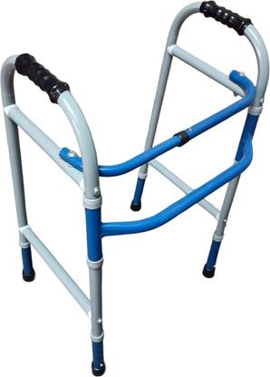 PSR ENTERPRISES Folding Walker for Men, Women, Adults, Patients, Handicap & Old Age People Walking Stick