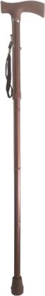 UR Biocoction Foldable into 4 sections & Height Adjustable, Lightweight Flexible Walking Stick Walking Stick