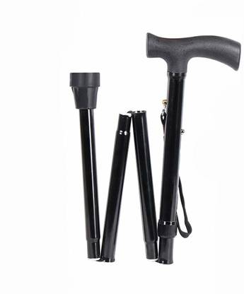 MCP FOLDING WALK black Walking Stick
