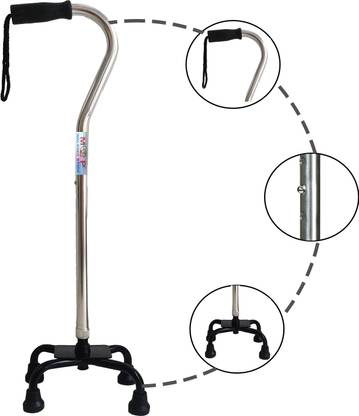 MCP QUADRIPOD KARMA RYDER 420 S WALKIG STICK FOUR LEG Walking Stick