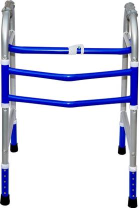 ComportSpa Heavy Duty Bariatric Adjustable Foldable Walker for adults Walking Stick