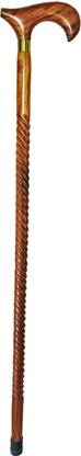 LAKDI-BAAZ 37-Inch Antique Wooden Spiral Walking Cane – Handmade Stick for Men & Women Walking Stick