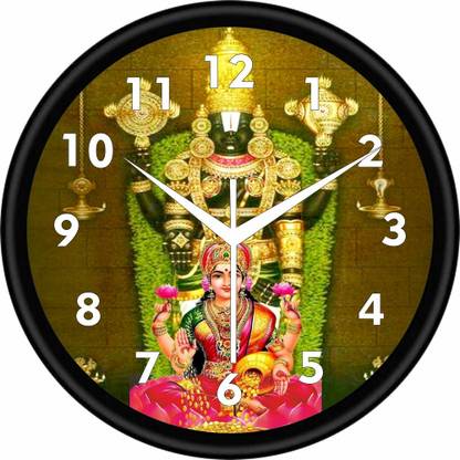 RAAVI Analog 10 cm X 16 cm Wall Clock