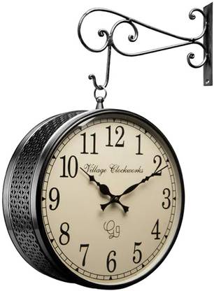 kamdhenu art and craft Analog 25 cm X 25 cm Wall Clock