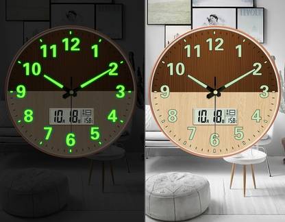 Prefact Analog-Digital 30 cm X 30 cm Wall Clock