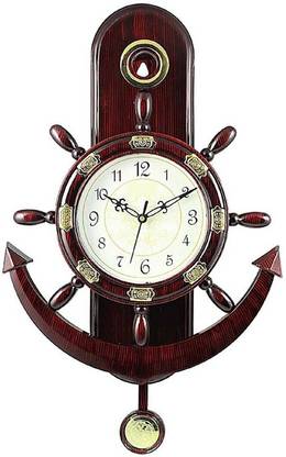 Factorywala Analog 40 cm X 30 cm Wall Clock