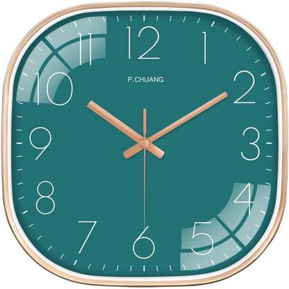 GINOYABROTHERS Analog 24 cm X 24 cm Wall Clock
