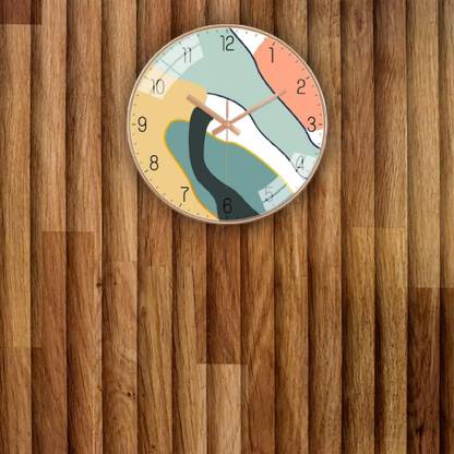 Star Work Analog 28.5 cm X 28.5 cm Wall Clock