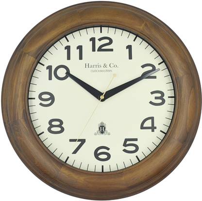 Harris & Co. Clockmasters Analog 40 cm X 40 cm Wall Clock