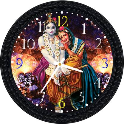rangat craft Analog 22 cm X 22 cm Wall Clock