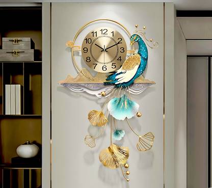 Infinity Decor Analog 82 cm X 50 cm Wall Clock