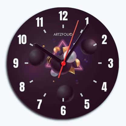 Artzfolio Analog 25 cm X 25 cm Wall Clock