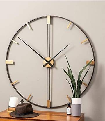 Metalsdecor Analog 60 cm X 60 cm Wall Clock