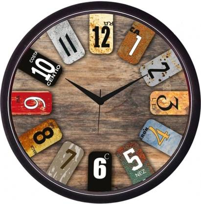 SHIVAYE ENTERPRISES Analog 25 cm X 25 cm Wall Clock