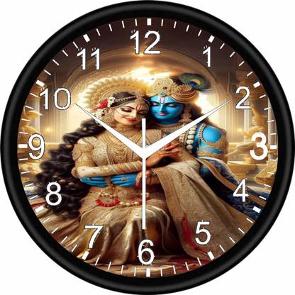 DADA HANDICRAFTS Analog 24 cm X 24 cm Wall Clock