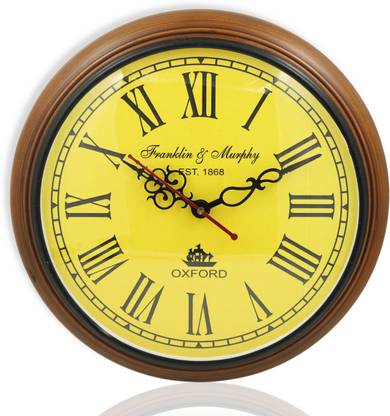 Shakib Analog 30 cm X 30.65 cm Wall Clock