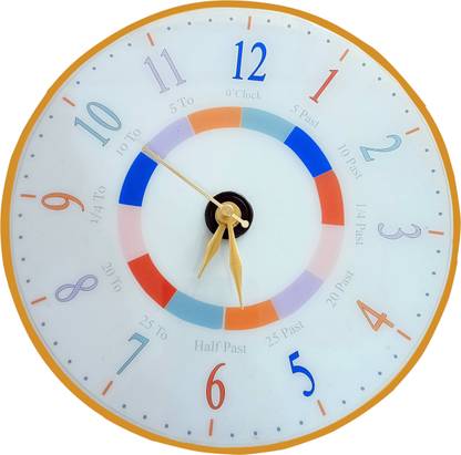 laljishree Digital 100 cm X 100 cm Wall Clock