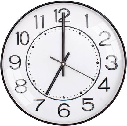 DHRUVINE Analog 30 cm X 30 cm Wall Clock