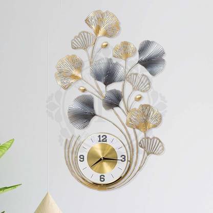 Funterest Analog 72 cm X 44 cm Wall Clock