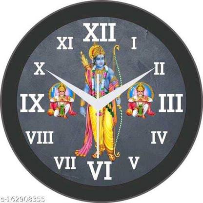 saini Analog 16.8 cm X 16.9 cm Wall Clock