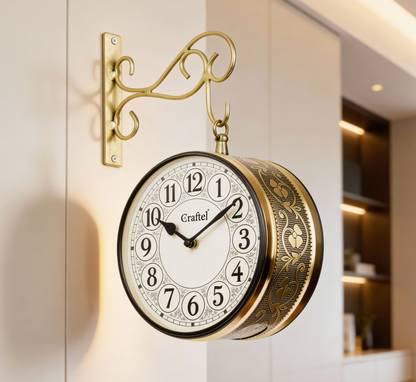 Craftel Analog 21 cm X 21 cm Wall Clock