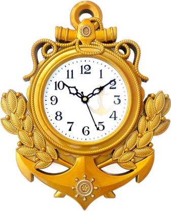 Click n Ship Analog 36 cm X 26 cm Wall Clock
