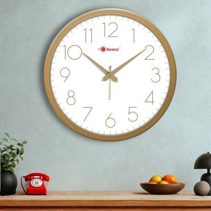 BOSCO Analog 30 cm X 30 cm Wall Clock