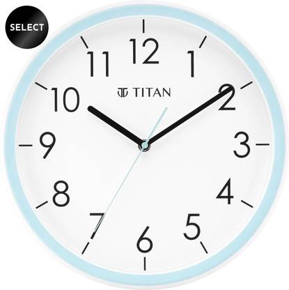 Titan Analog 32.5 cm X 32.5 cm Wall Clock