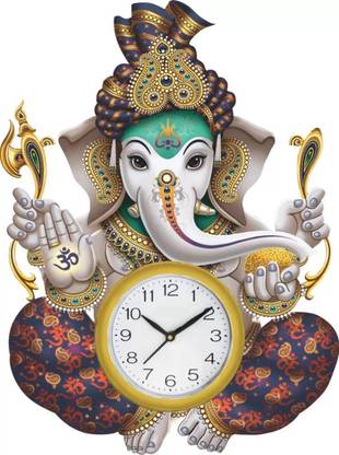 AAYOG CREATIONS Analog 20.32 cm X 20.32 cm Wall Clock