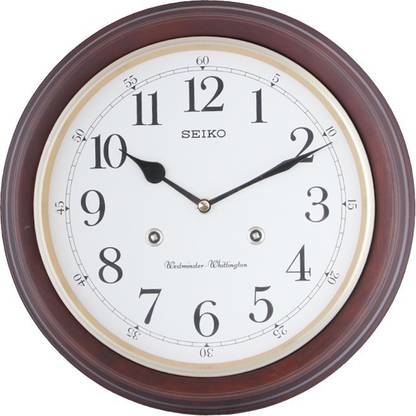 Seiko Analog 31.4 cm X 31.4 cm Wall Clock