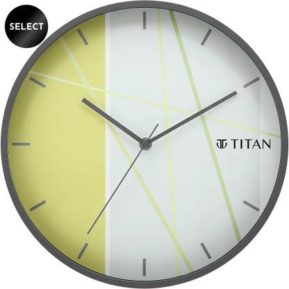 Titan Analog 30.5 cm X 30.5 cm Wall Clock