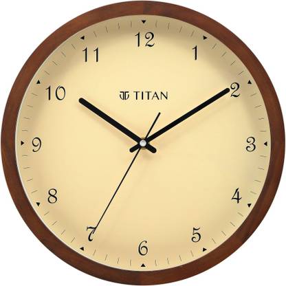 Titan Analog 30 cm X 30 cm Wall Clock