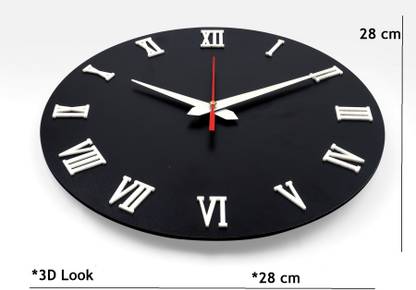 FASTQT Analog 28 cm X 28 cm Wall Clock