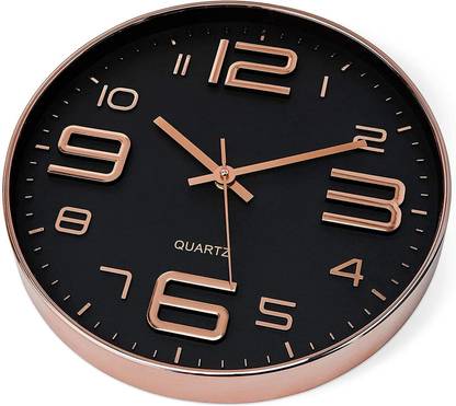 Star Work Analog 67 cm X 32.5 cm Wall Clock