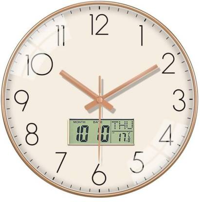 GRACIOUS MART Analog-Digital 29.5 cm X 29.5 cm Wall Clock