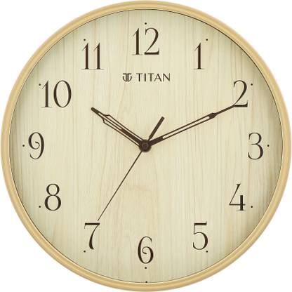 Titan Analog 31 cm X 31 cm Wall Clock
