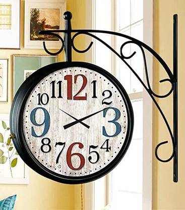 Nutts Analog 28 cm X 28 cm Wall Clock