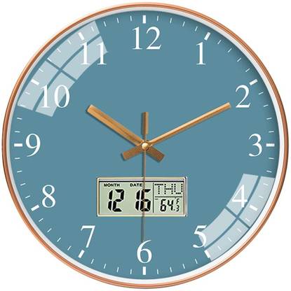 GRACIOUS MART Analog-Digital 29.5 cm X 29.5 cm Wall Clock